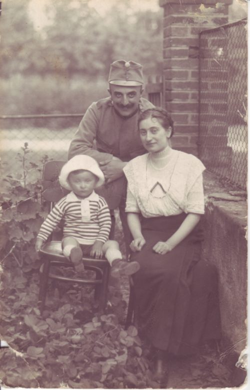 Emil, Olga and Karel (he didn't born yet)
